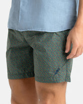 Ciro Printed Recycled Ultra Light Swim Shorts - Luca Rubinacci x Manebí|Collab | 