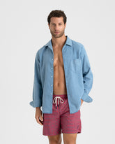 Ciro Printed Recycled Ultra Light Swim Shorts - Luca Rubinacci x Manebí|Collab | 