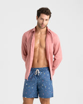 Printed Recycled Ultra Light Swim Shorts - Men's Swimwear | 