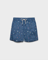 Printed Recycled Ultra Light Swim Shorts - Men's Swimwear | 
