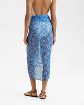 Tie Dye Ikat Calypso Sarong | 