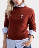Cashmere Blend Lagoon Crew Neck - Women's Clothing Collection | 