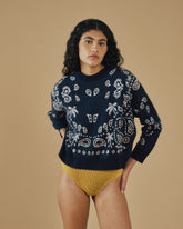 Cashmere Zephyr Crew Neck - Women's Clothing Collection | 