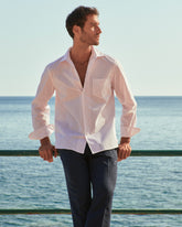 Camicia Panama In Popeline | 