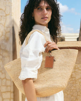 Borsa Panier in Rafia | 