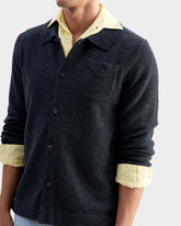 Cashmere Blend Carmel Overshirt - New Arrivals | Men's Styles | 