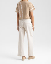 Raw Cotton Twill Sevilla Trousers | 