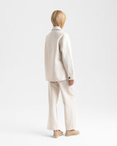 Raw Cotton Twill Ventana Overshirt | 