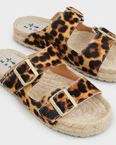 Calf Hair Nordic Sandals | 