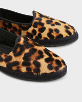 Calf Hair Venetian Slippers | 