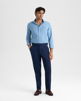 Blend Cotton Gabardine Sorrento Trousers - Men’s Clothing | 