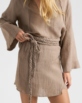Nylon Linen Estrella Skirt - Women’s Skirts | 