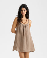 Nylon Linen Maracaibo Dress - Women’s Dresses | 