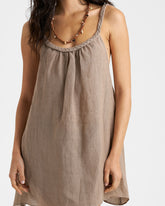 Nylon Linen Maracaibo Dress | 