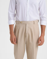 Blend Cotton Gabardine Sorrento Trousers - Men’s Clothing | 