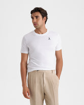 Cotton With Embroidery Sartoriale T-Shirt - Luca Rubinacci x Manebí|Collab | 