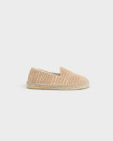 Raffia Stripes Flat Espadrilles - Men's Espadrilles | 