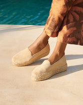 Suede Double Sole Espadrilles - Women’s Espadrilles | 