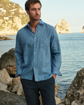 Washed Linen Panama Shirt | 