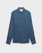 Washed Linen Panama Shirt - Men’s Shirts | 