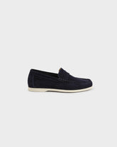 Suede Penny Loafers - Men’s Loafers | 
