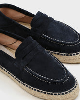 Mocassini Espadrillas in Pelle Scamosciata | 