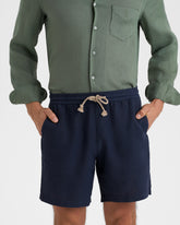 Pantaloni Corti Malibu in Lino - Abbigliamento Uomo | 
