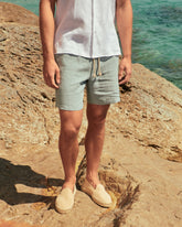 Washed Linen Malibu Shorts | 