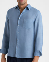 Washed Linen Panama Shirt - Men’s Shirts | 