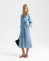 Abito Serene in Chambray Misto Lino  | 