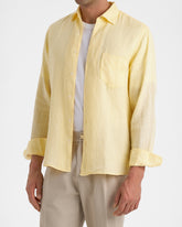 Washed Linen Panama Shirt - Men’s Shirts | 