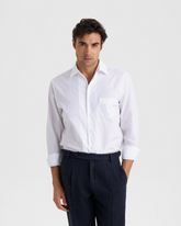Oxford Cotton Panama Shirt - Men’s Shirts | 