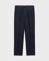 Woven Linen Sorrento Trousers - Men’s Clothing | 