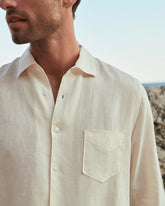 Washed Linen Panama Shirt - L16PA - Eggnogg | 