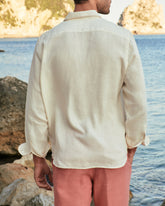 Washed Linen Panama Shirt - L16PA - Eggnogg | 
