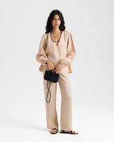 Linen Paros Shirt - Women’s Tops & Shirts | 