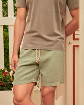 Woven Linen Malibu Shorts | 