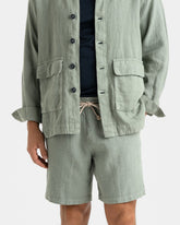 Woven Linen Malibu Shorts - Men’s Clothing | 