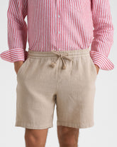 Pantaloni Corti Malibu in Lino - Abbigliamento Uomo | 