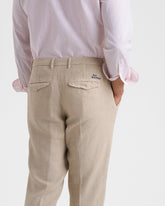Woven Linen Milano Trousers - Men’s Clothing | 