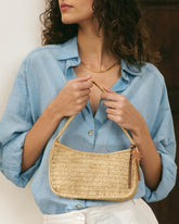 Borsa a Spalla in Rafia | 