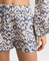 Printed Linen Bahia Shorts | 