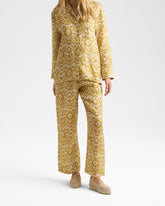 Printed Linen Belem Trousers - Women’s Pants & Shorts | 