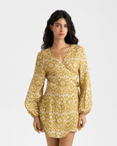Printed Linen Biarritz Dress - Women’s Dresses | 