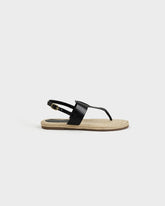 Sophia Leather and Jute Sandals - Women’s Sandals | 