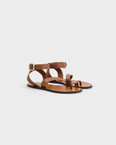 Chloe Chunky Gladiator Leather Sandals - Women’s Sandals | 