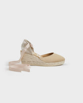 Suede Low Wedge Espadrilles - Wedge Espadrilles | 