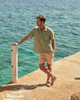 Woven Linen Malibu Shorts | 