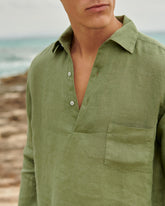 Nassau Polo Shirt - Military Green | 