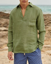 Nassau Polo Shirt - Military Green | 